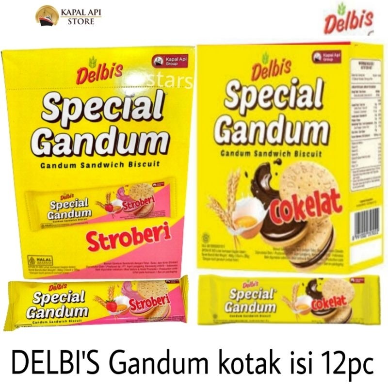

Delbis Gandum Biskuit isi 12pc/kotak