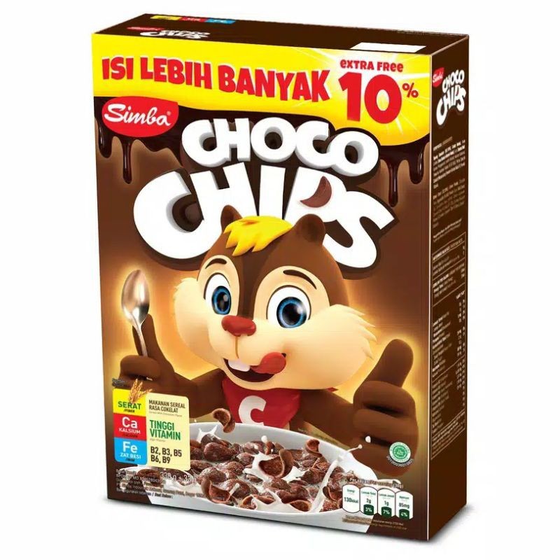 

Simba choco chips susu 330 gram - ABO