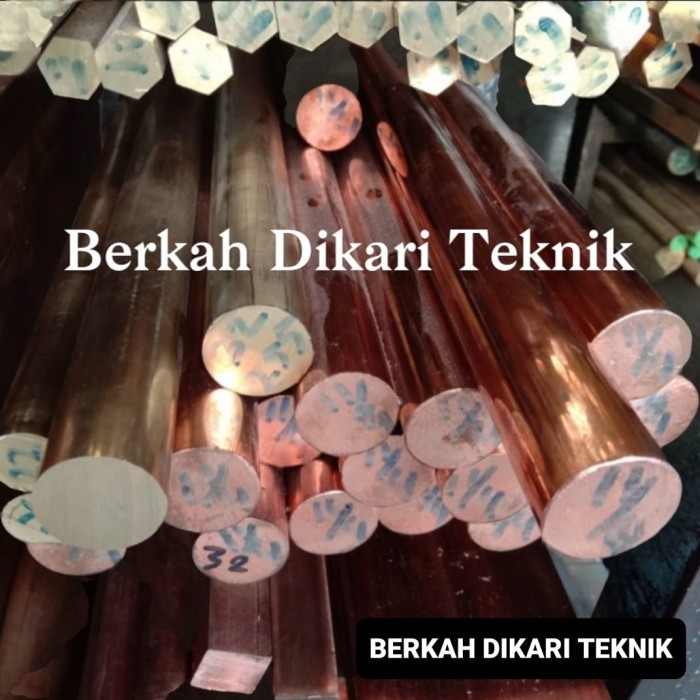 as tembaga 19mm x 100mm tembaga batangan murni