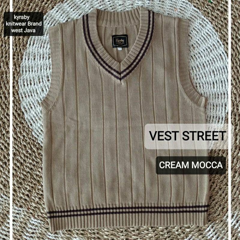 BAHAN PREMIUM / ROMPI RAJUT KYRABY PRIA/WANITA/DEWASA DAN ANAK /VEST RAJUT PREMIUM/VEST RAJUT KOREAN