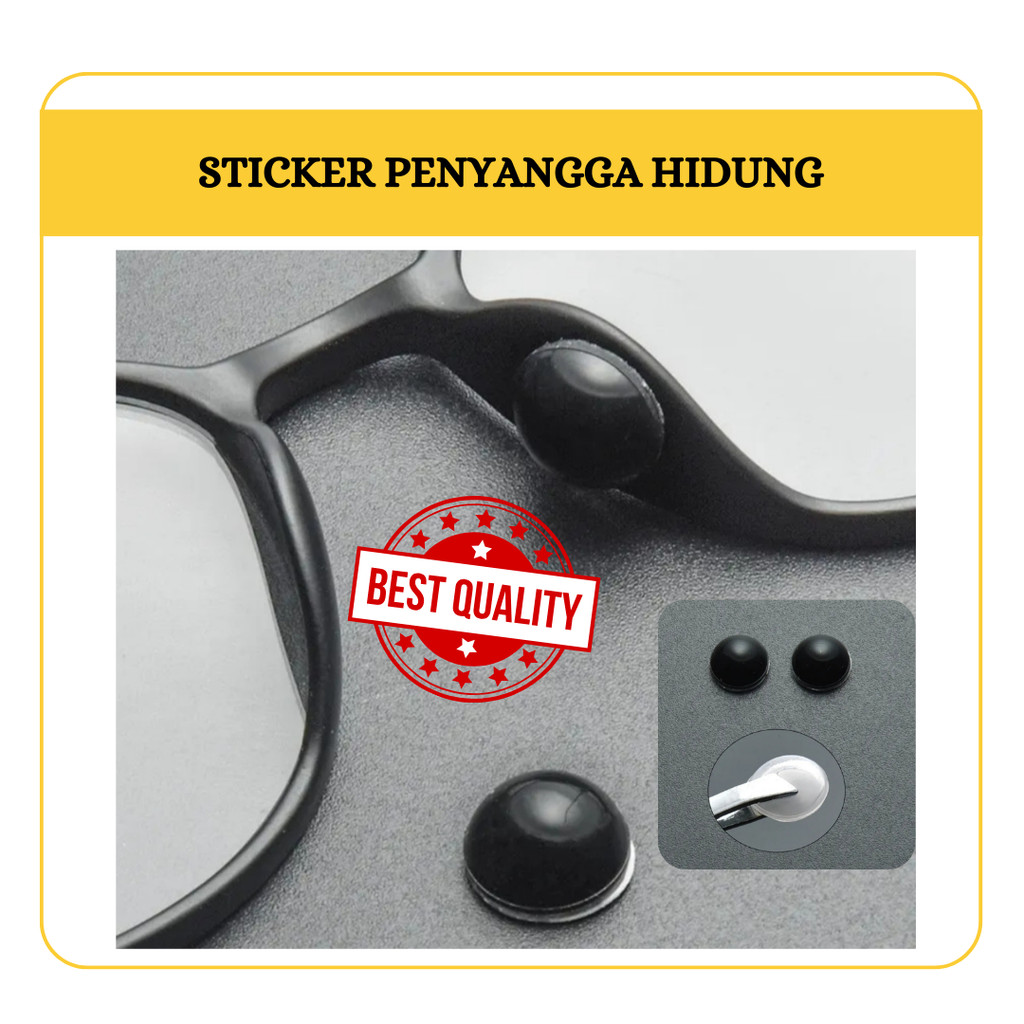 (SPH1) Nosepad kacamata tempel penyangga hidung nosepad kacamata nosepad tempel nosepad kacamata tem