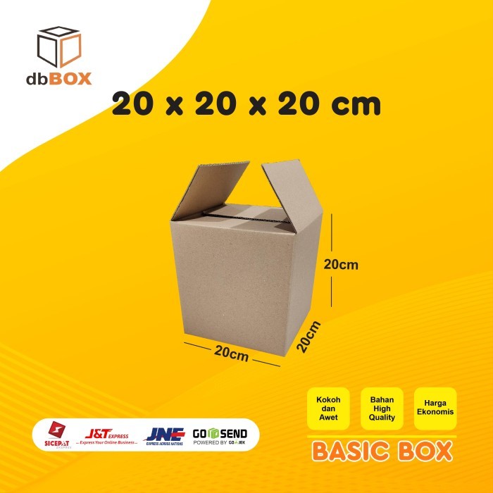 

BOX KARDUS 20x20x20 cm DUS PACKING Kardus Murah|KARDUS DIE CUT | KARDUS PACKAGING