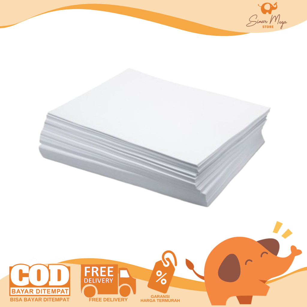 

Kertas BC TIK/Briefcard/Manila Putih 200gr A4 isi 10 Lembar