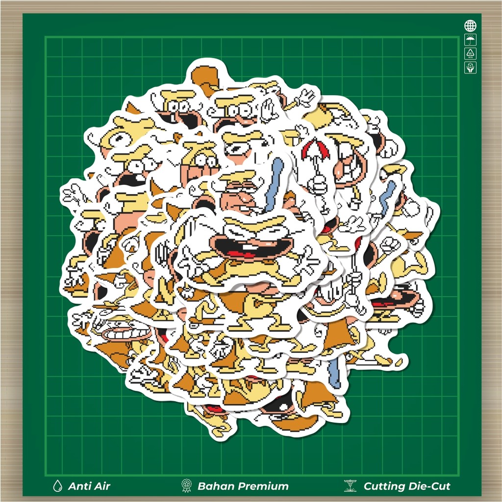 

HOT 50 PCS STIKER Stiker Pizza Tower V20 Stiker Fashion Cars Decal Dingin Kartu Album Custom Vinyl Anti Air- Sticker Aesthetic Buku Journal Koper Casing HP Tablet Laptop Helm Motor Botol Minum