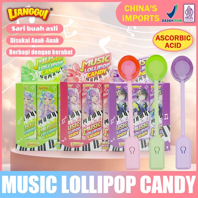 

Lianggui Lolipop Musik HALAL - Snack Musik Anak Hadiah Ulang Tahun Mainan Musik Anak Makanan Ringan halal