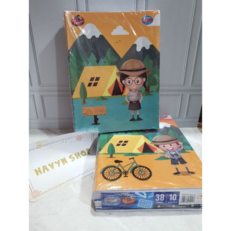 

New (10pc) Buku Tulis Sinar Dunia SIDU isi 38 lembarrr/buku tulisPremium