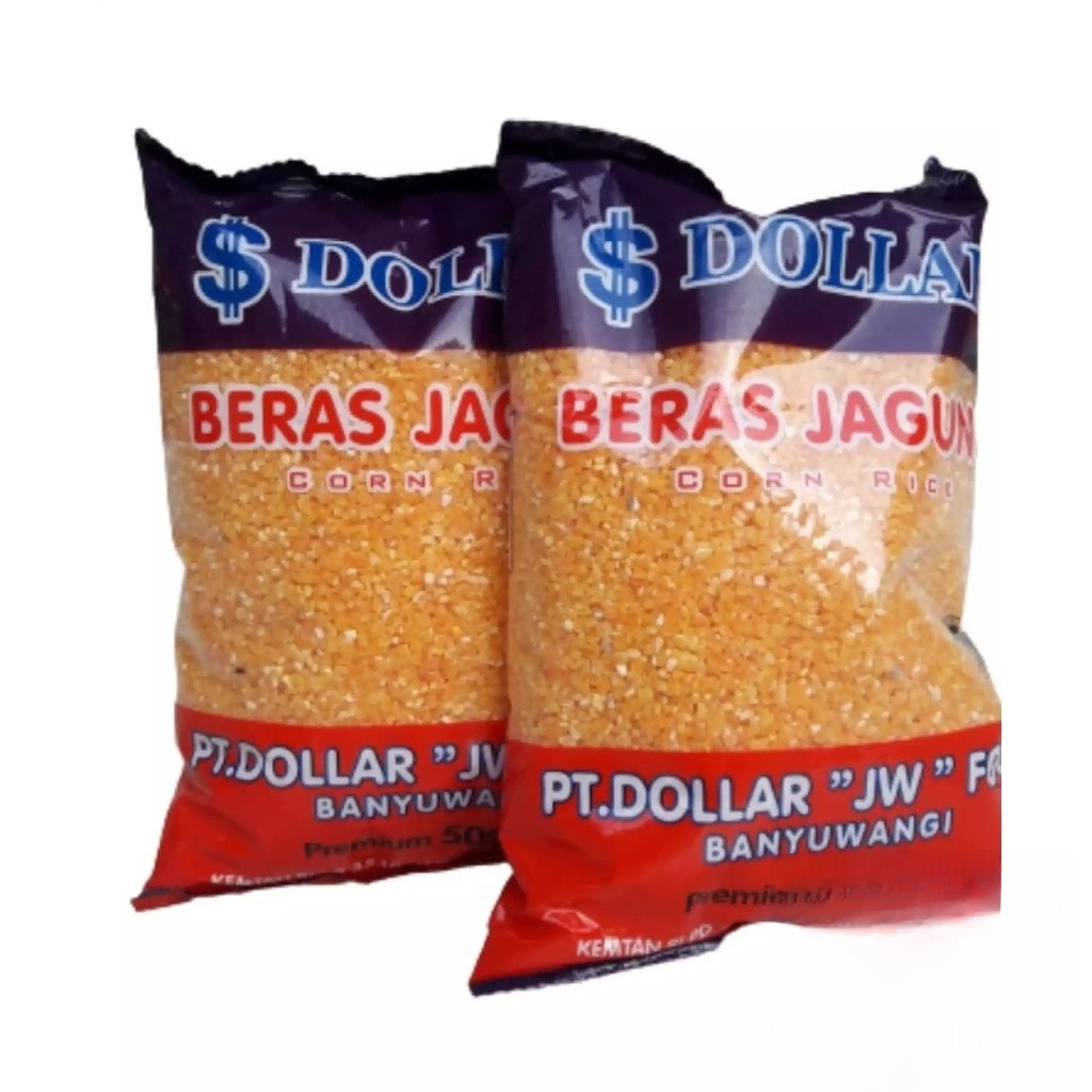 

[COD] (500 gr) DOLLAR Beras Jagung / Nasi Jagung Premium