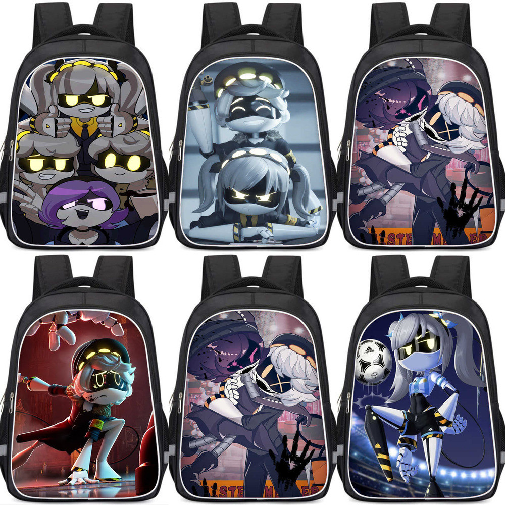 Murder Drone Backpack Uzi J N Schoolbag Murder Drone V Mochila Killer Large Capacity Student Backpac