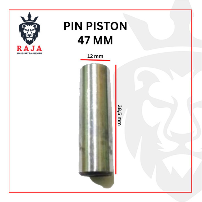 Pin Piston untuk Piston Kompresor Ukuran 47 mm