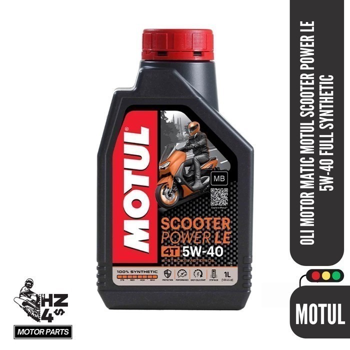 Oli Mesin Matic Honda Vario 150 Merk Motul Scooter Power LE 5W-40 Full Synthetic