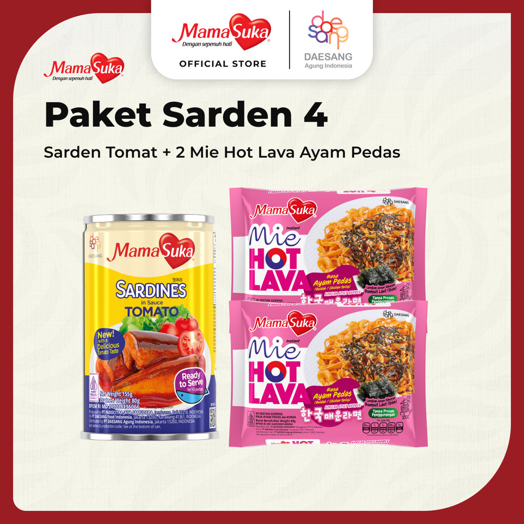 

MamaSuka - Paket Sarden 4