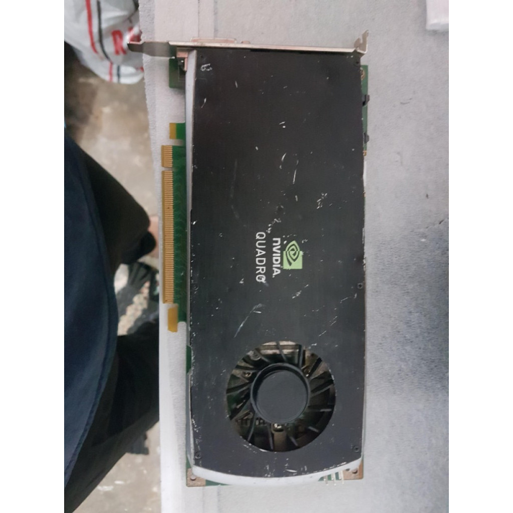 NVIDIA Quadro FX 3800 Quadro FX3800 1GB GDDR3 Minus Tak Tampil