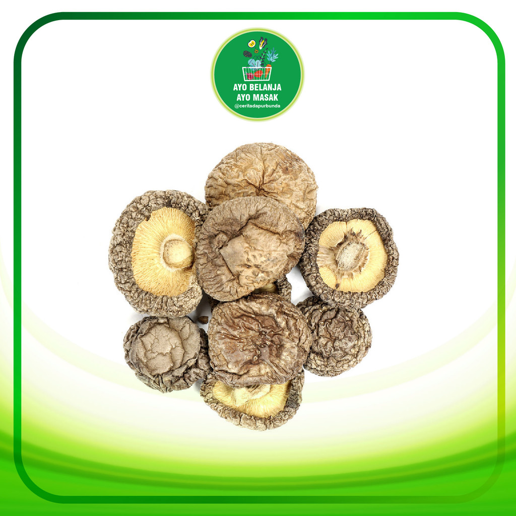 

Jamur Shitake / Hioko Kering per 50 gram