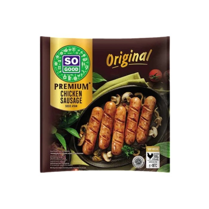 

So Good Premium Sausage Original 300G
