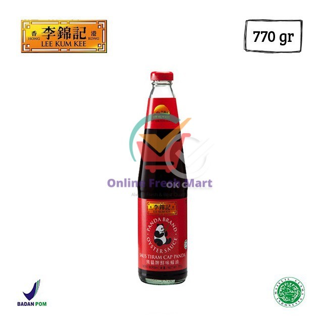 

Lee Kum Kee Oyster Sauce Panda Brand 770gr (Sauce/saus Tiram) - Online Fresh Mart Denpasar