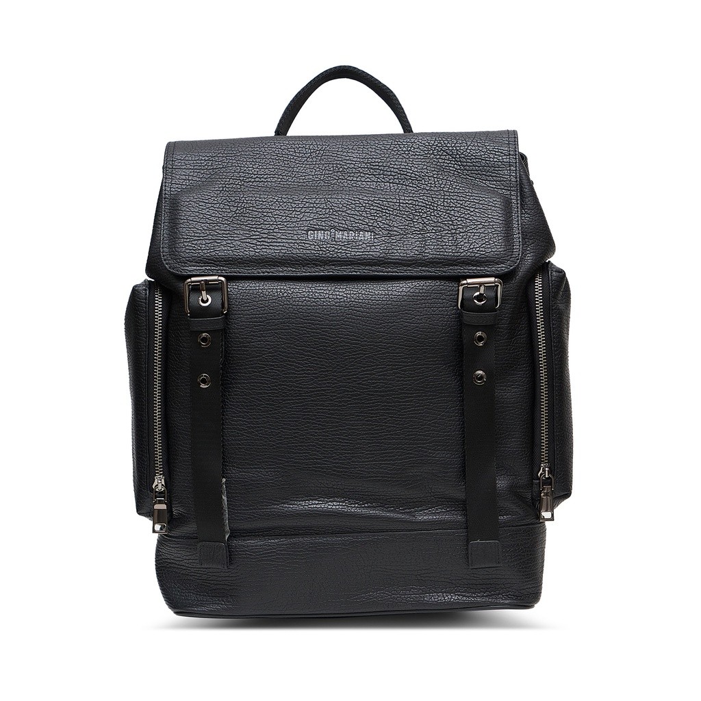 Bambee / Tas Kulit Ransel Pria Gino Mariani Ermanno Hitam