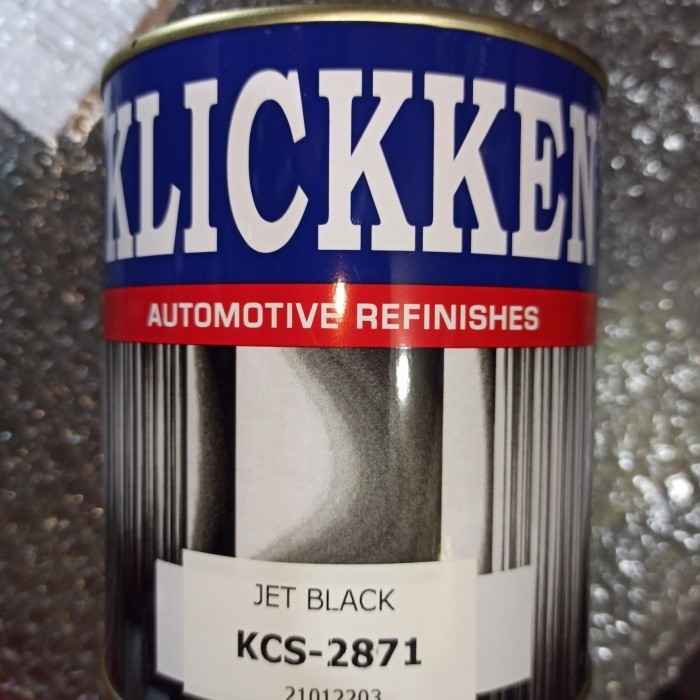 cet / cat mobil motor jet black / hitam pekat kemasan 1 kg klikken