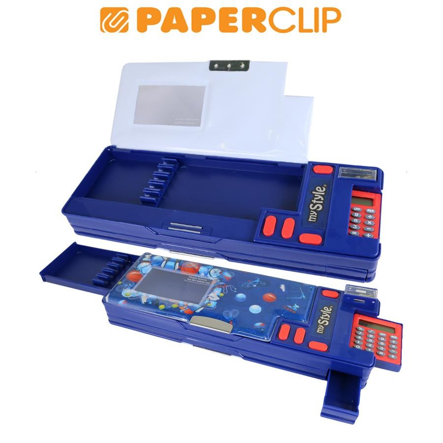 

TEMPAT PENSIL / PEN CASE MY STYLE POP UP TM1286 FOR BOYS - BLUE RED