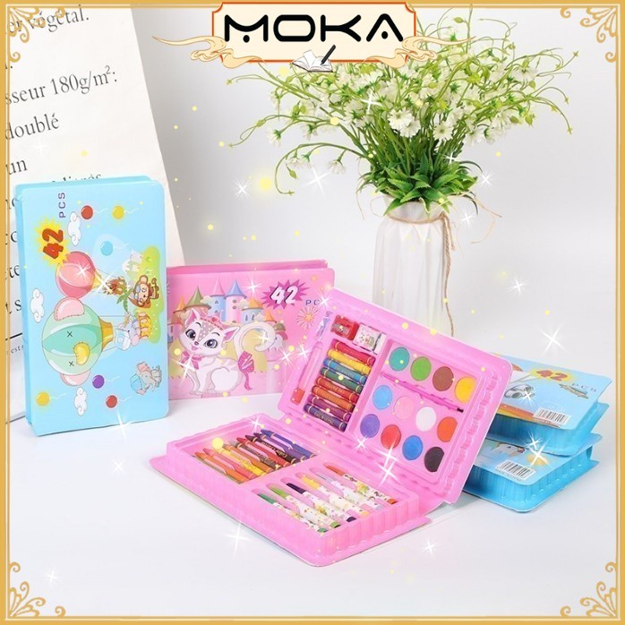 

MOKA CRAYON MEWARNAI 42PCS / CRAYON LUKIS ANAK 42PCS / PENSIL WARNA ANAK MKC01