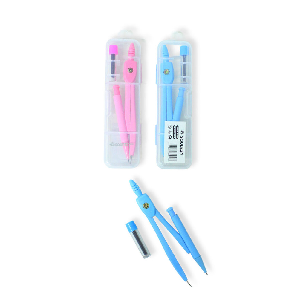 

Jangka Set Warna Mini Praktis Squeezy DCS-SQ3008