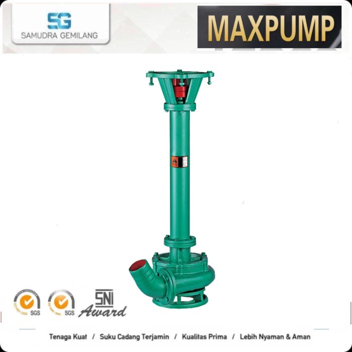 Pompa Lumpur Pompa Celup Submersible Pump 5.5Hp 4000W 3Phase 100 kubik