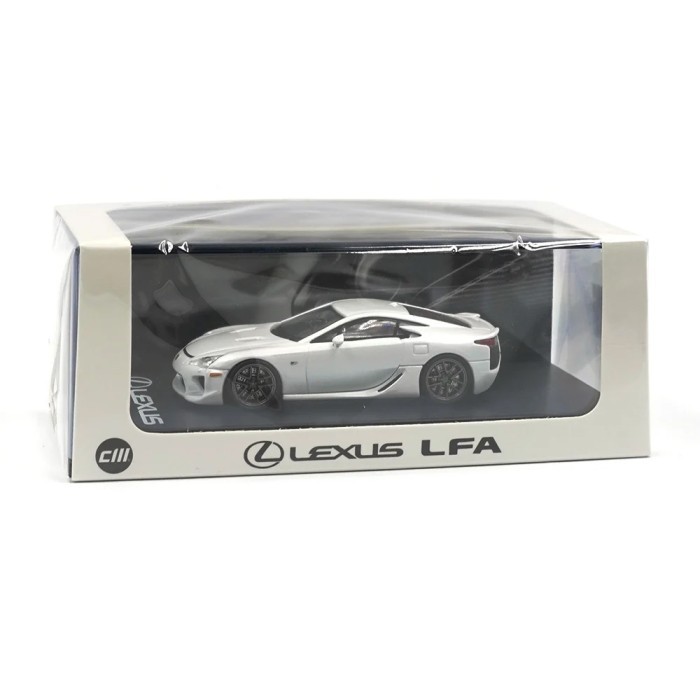 Diecast CM Model  Lexus LFA Pearl white  CM64-LFA-01