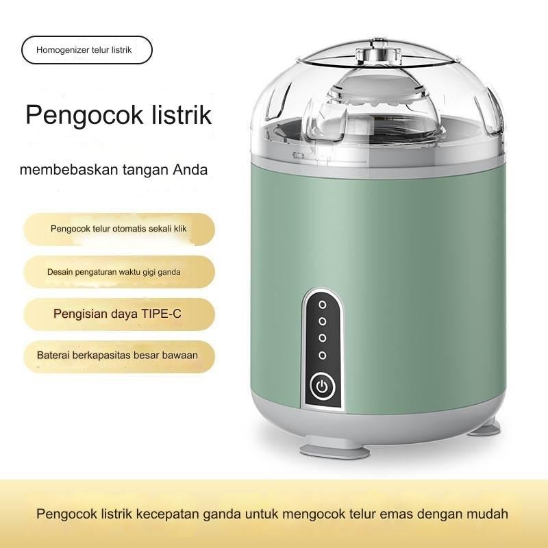 Pengocok telur elektrik, penarik telur, pengocok, telur emas, pengaduk putih telur dan kuning telur 