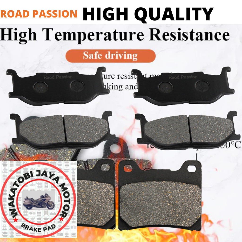 Kampas Rem Untuk Motor Yamaha XJ900 XJ 900 S XJ900S XJ 900 S Diversion 900 1995 1996 1997 1998 1999-