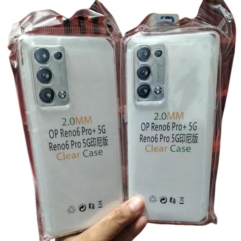 Cover / Slicon Space Original Bening Cocok Di HP  Oppo Reno 6 Pro Plus 5G / Reno 6 Pro 5G Cover Hard