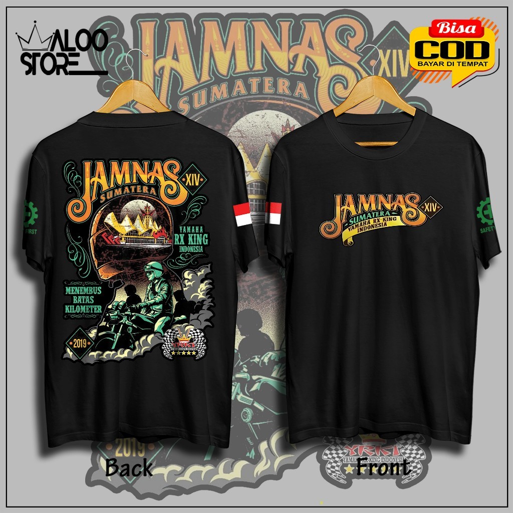 Kaos Jamnas YRKI Sumatera - Kaos RX King - Apparel Jamnas RX King - Baju RX King - Baju Jamnas Bante