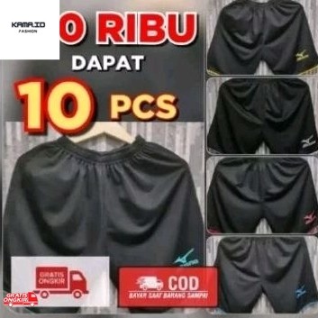 Celana Nyaman / celana pendek olahraga pria 100ribu dapat 10pcs celana voli/celana olahraga/celana m