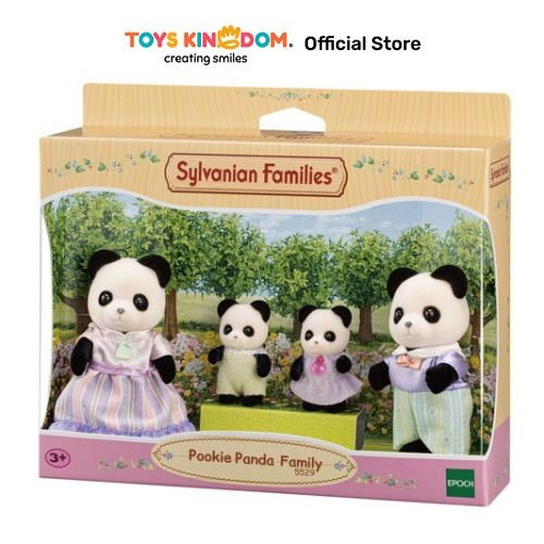 Toys Kingdom Sylvanian Families Set Boneka Hewan Pookie Panda Family Esff55290 Toys Kids Toy Boneka 