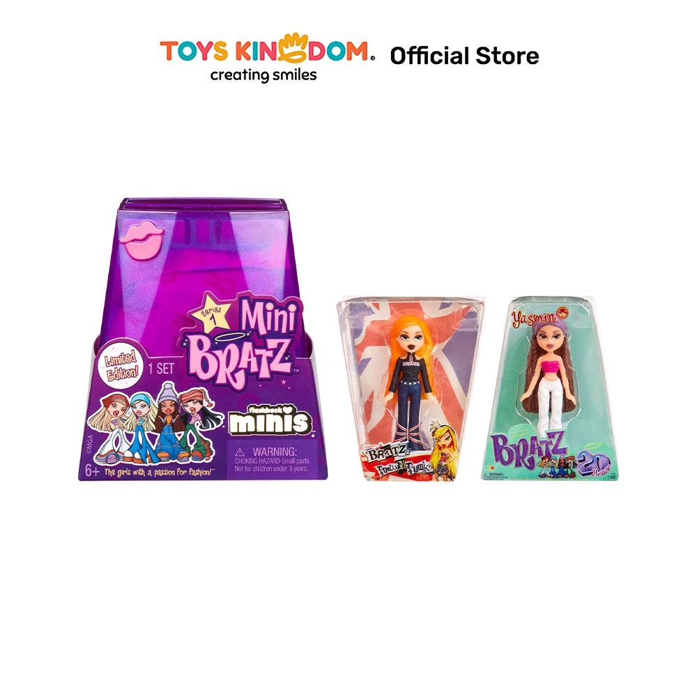 Toys Kingdom Miniverse Bratz Minis Pdq 585565Euc Random Toys Kids Toy Figur Hewan Mainan Koleksi Min