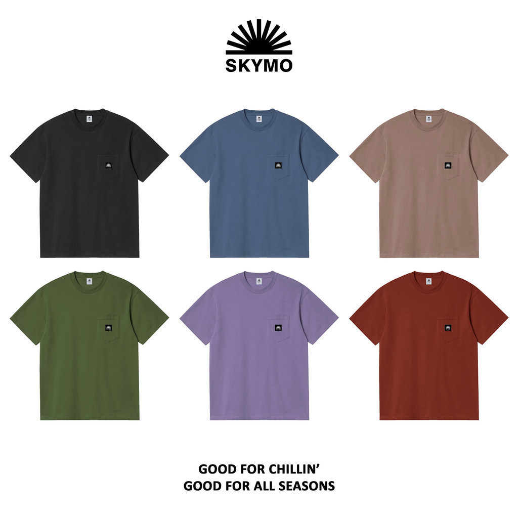 Skymo Apparel Tshirt Pocket Rise Skymo Apparel