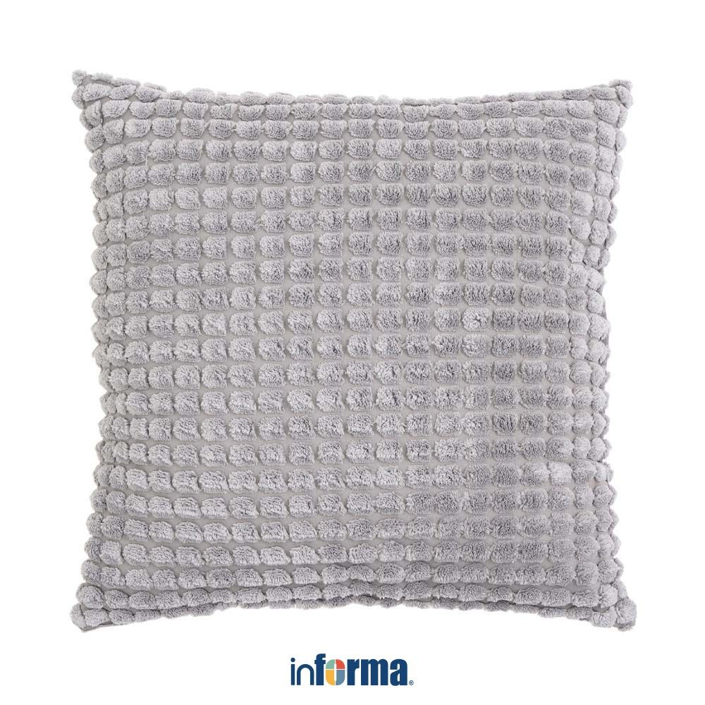 Informa 45X45 cm Bantal Sofa Bubble Pop - Abu-Abu Cushion Sofa Aesthetic Bantal Dekorasi Sofa Throw 