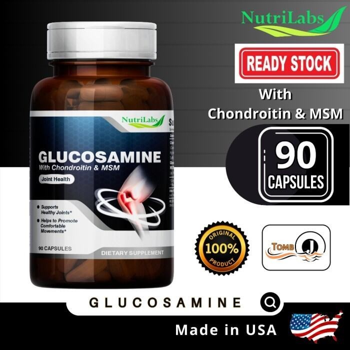 Nutrilabs Glucosamine Chondroitin MSM Suplemen Kesehatan Tulang Sendi