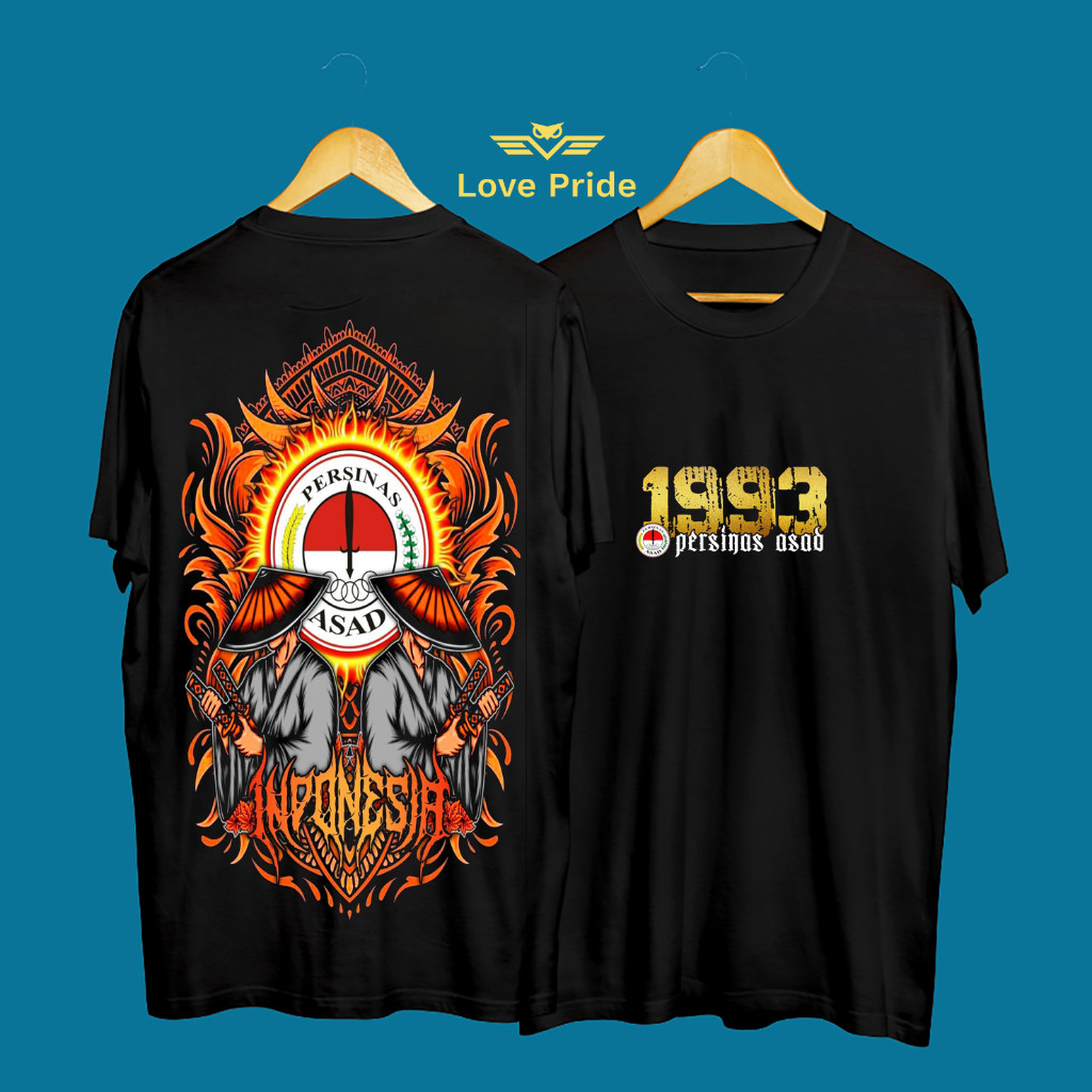 Kaos Tshirt Baju Distro Persinas Asad Pencak Silat 1993 Indonesia Premium Terbaru
