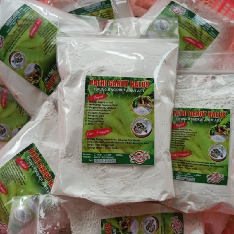 

TEPUNG ANGKRIK TEPUNG IRUT /TEPUNG GARUT 1kg