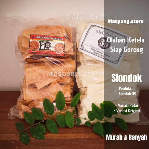

Slondok Balado Kerupuk Singkong | Slondok Gurih & Pedas | 500 gram