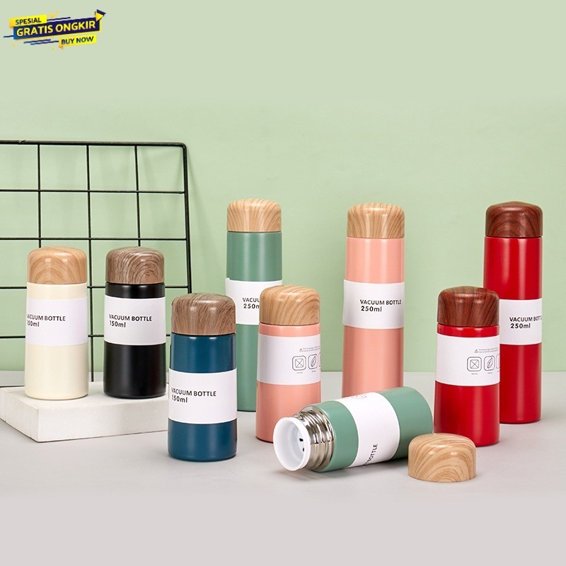 Termos Pocket / Botol Termos Mini Stainless Steel / Vacuum Bottle Thermos Tumbler Japanese Style 150