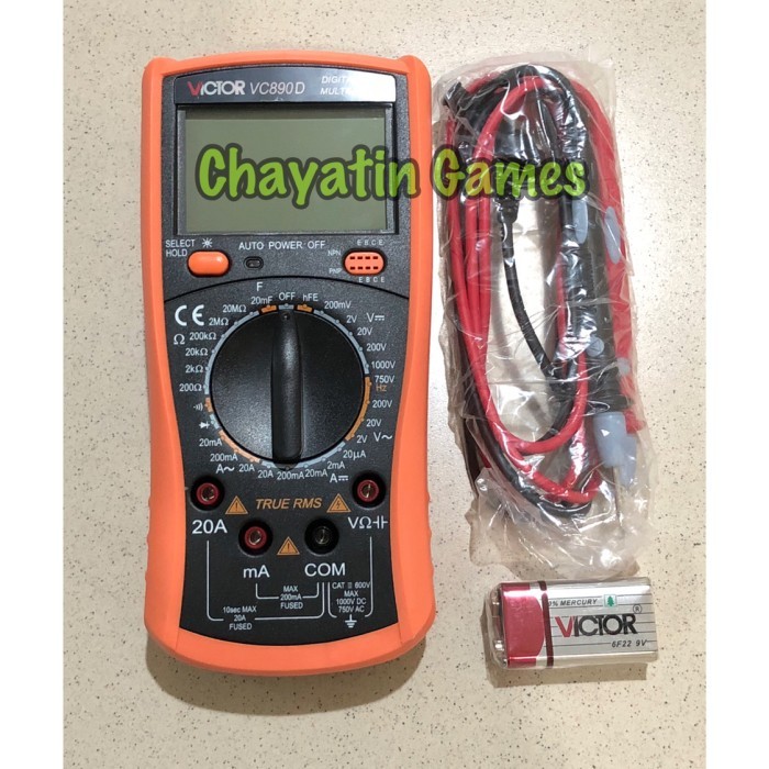 Multi Tester Digital Victor VC890D