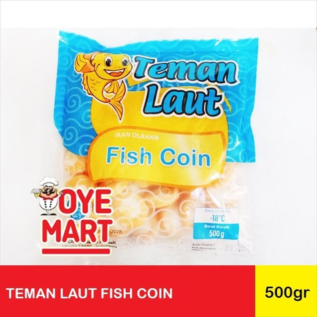 

TEMAN LAUT FISH COIN 500GR