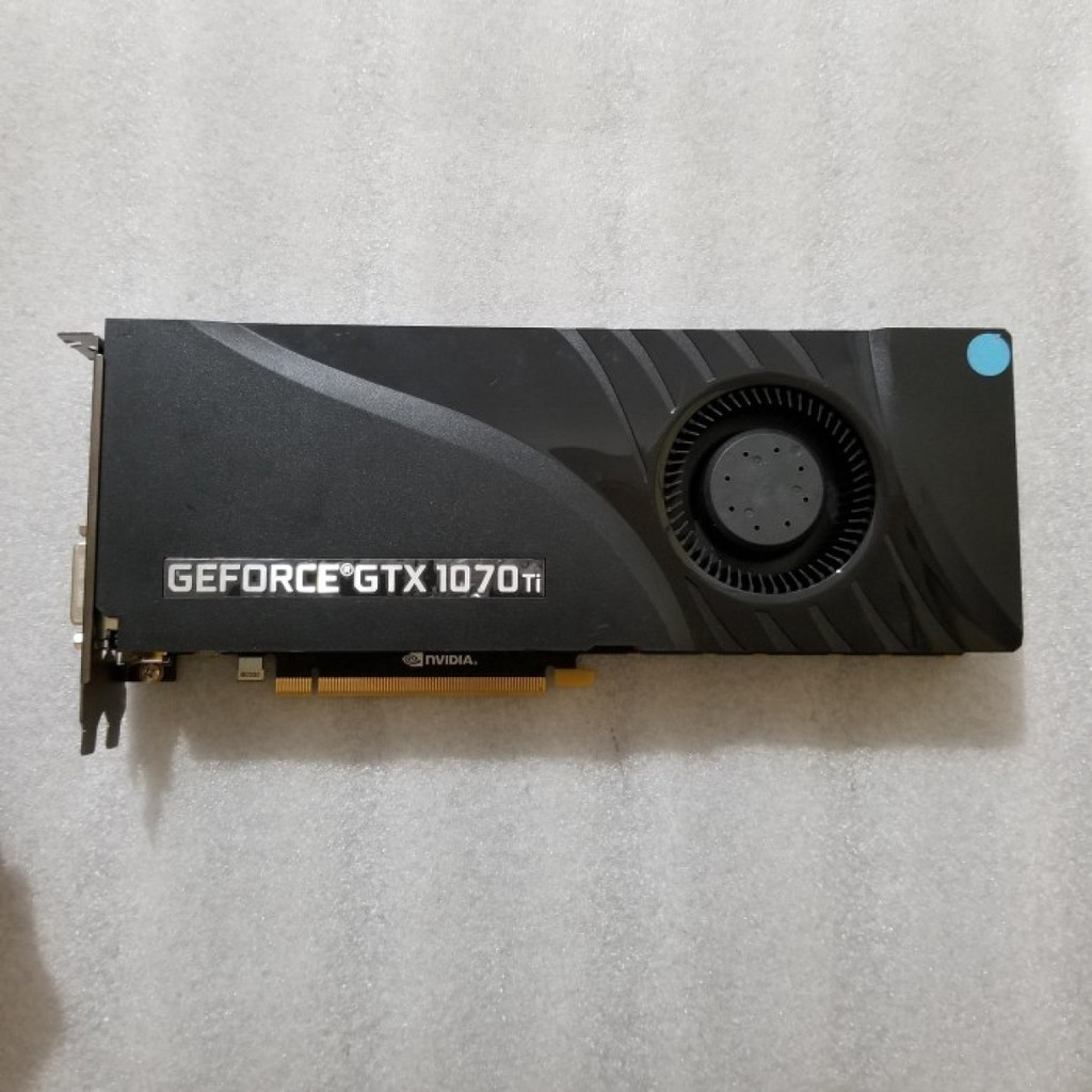 PNY GeForce GTX 1070 TI GTX 1070TI 8GB GDDR5 Minus Tak Tampil