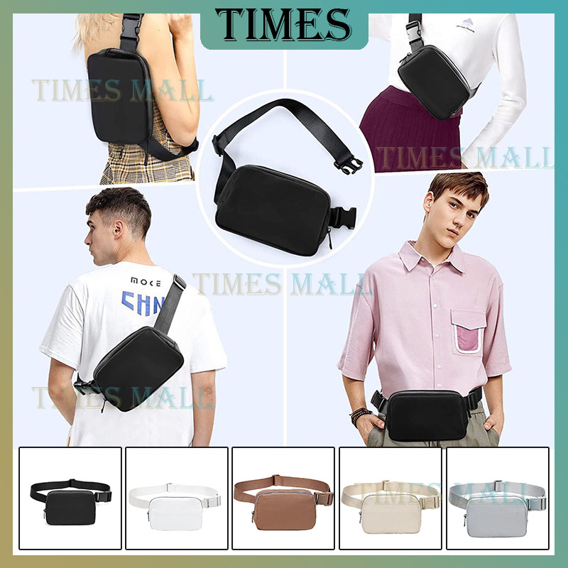 Tas Pinggang Unisex Casual Trendy/Import Unisex Sling bag Nylon/Tas Pinggang Dada Olahraga Pria Wani