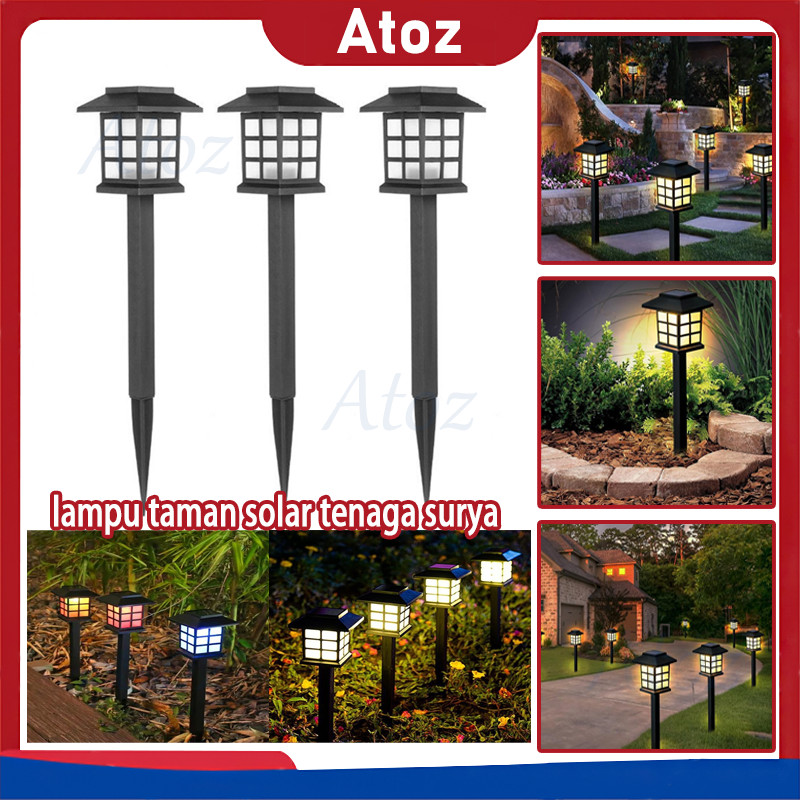 lampu taman tancap/lampu taman solar tenaga surya/lampu taman tancap garden