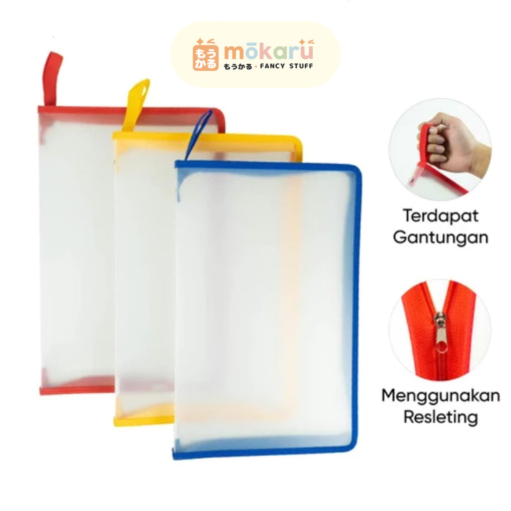 

R&R Map Zipper Bag Jaring (Jala) Varian Warna Murah