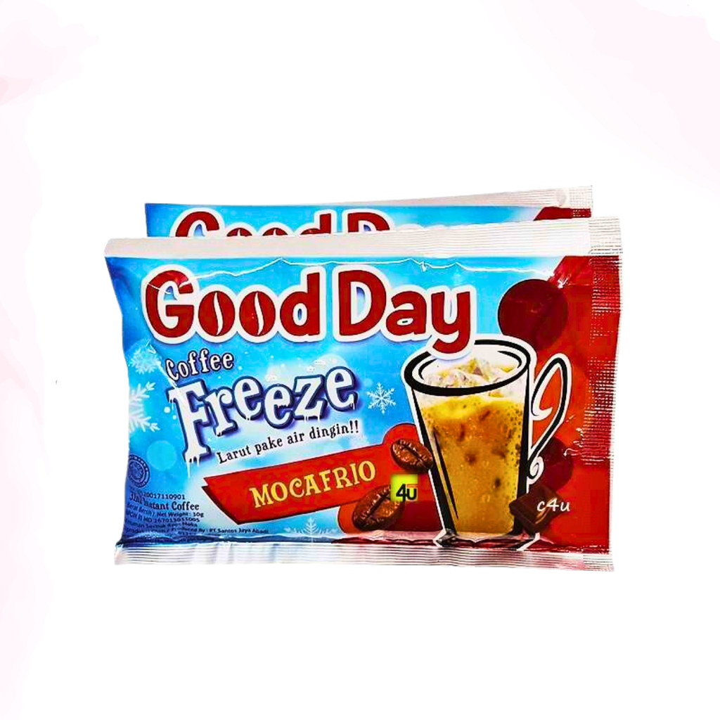 

Kopi Good Day Freeze Mocafrio 1 Renceng Isi 10 Pcs