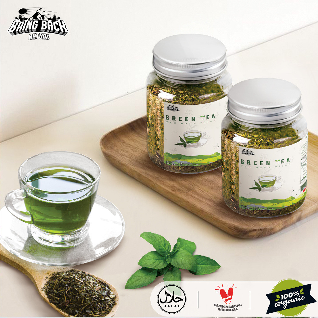 

TEH HIJAU 150gr KERING ALAMI DIET KETO / GREEN TEA SUMATERA NATURAL