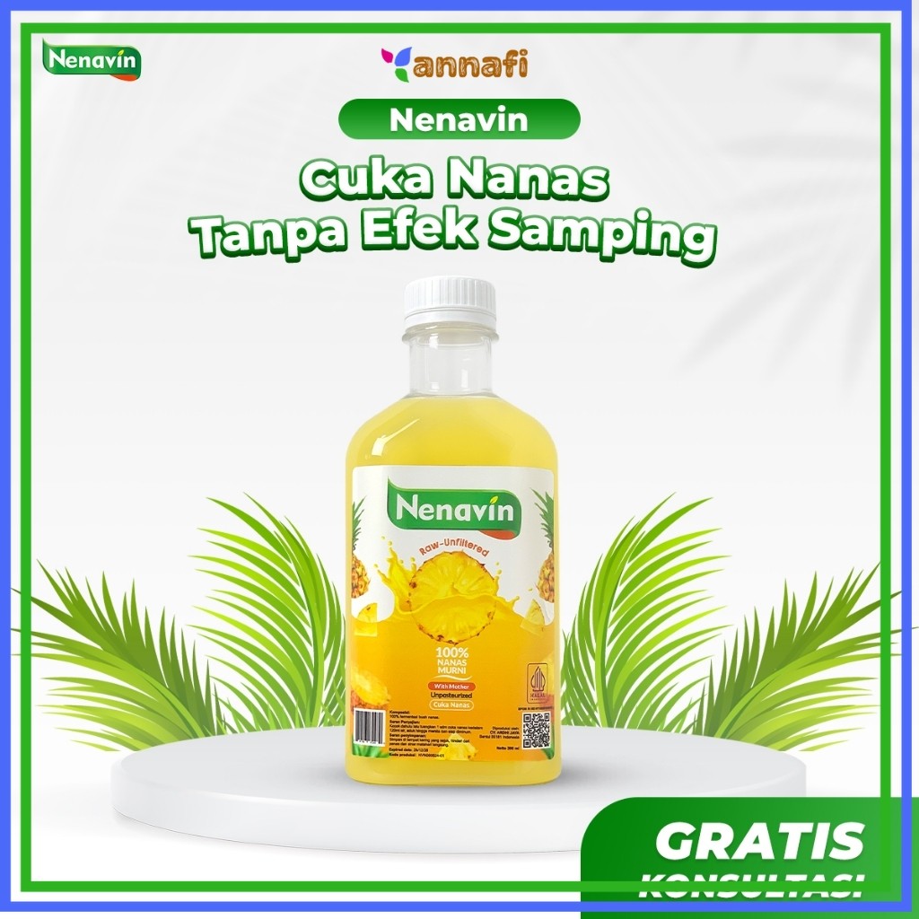 

NENAVIN - Cuka Nanas - Turunkan Gula Darah Tanpa Efek Samping