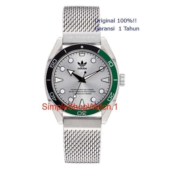 Original 100% Adidas  EDITION TWO AOFH22503 Jam Tangan Resmi 1 Tahun
